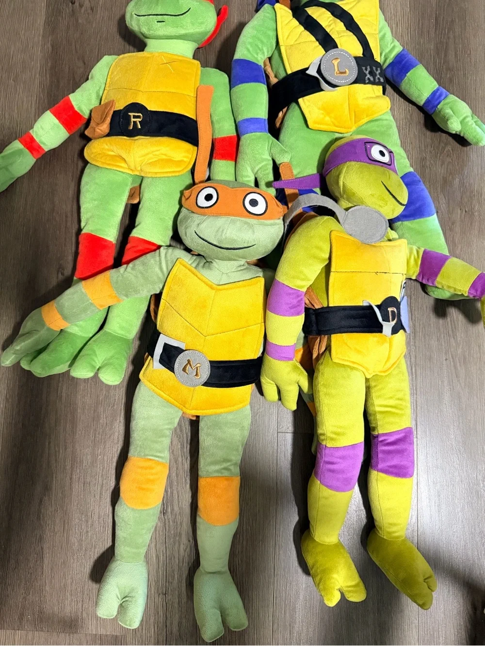 COMPLETE SET of 4 Teenage Mutant Ninja Turtles 26